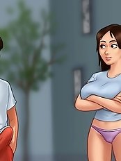 Let’s have some fun – Summertime Saga, Debbie’s solo play