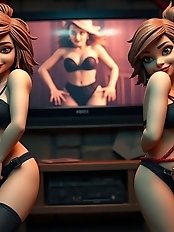 The next generation of Pixwhores: Shibari and Bondage 2