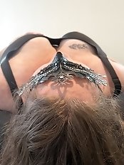 Horny petite teen with small tits