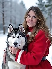 Christmas with a hot granny Carmen s festive and horny ai