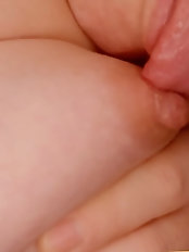 Hot MILF licks her own nipples - 10 Pics