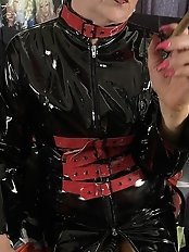 Shirley is mistress of a sissy slave ready for sex