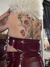 Two sexy businesswomen are walking outdoors in lovely weather