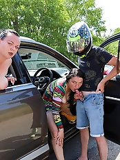 Mature MILF Big Butt Shower Masturbation